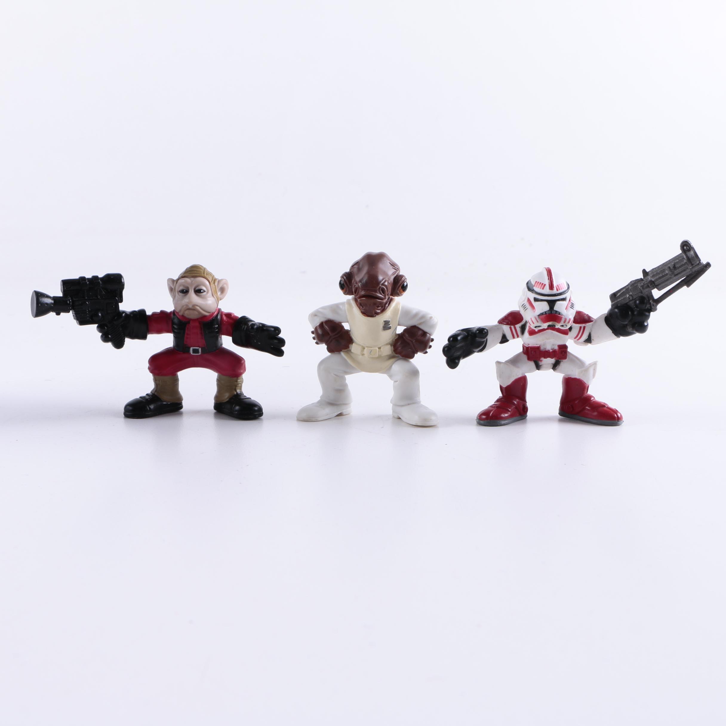 Collection of "Star Wars" Themed Toys