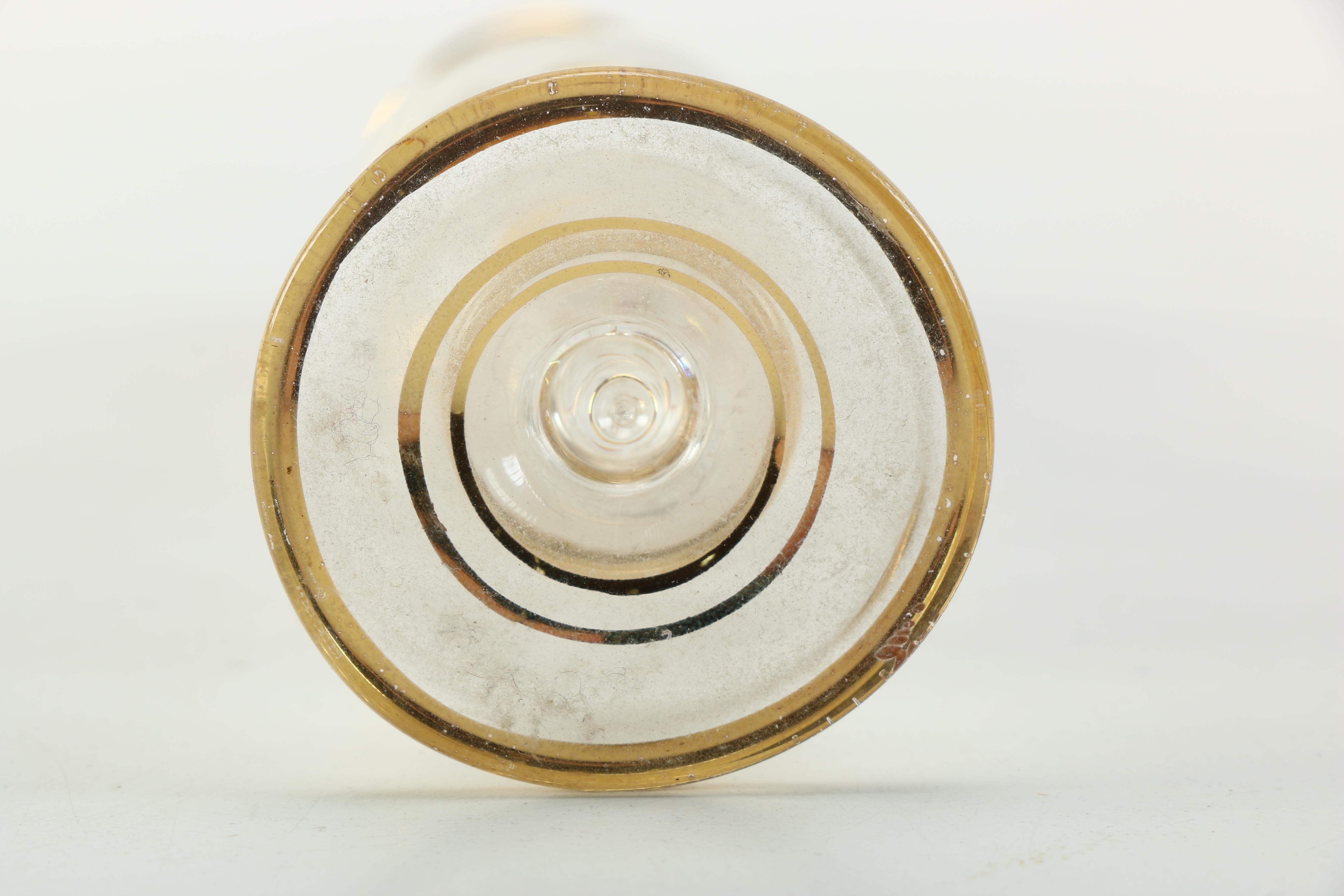 Collection of Blown Glass Perfume Bottles