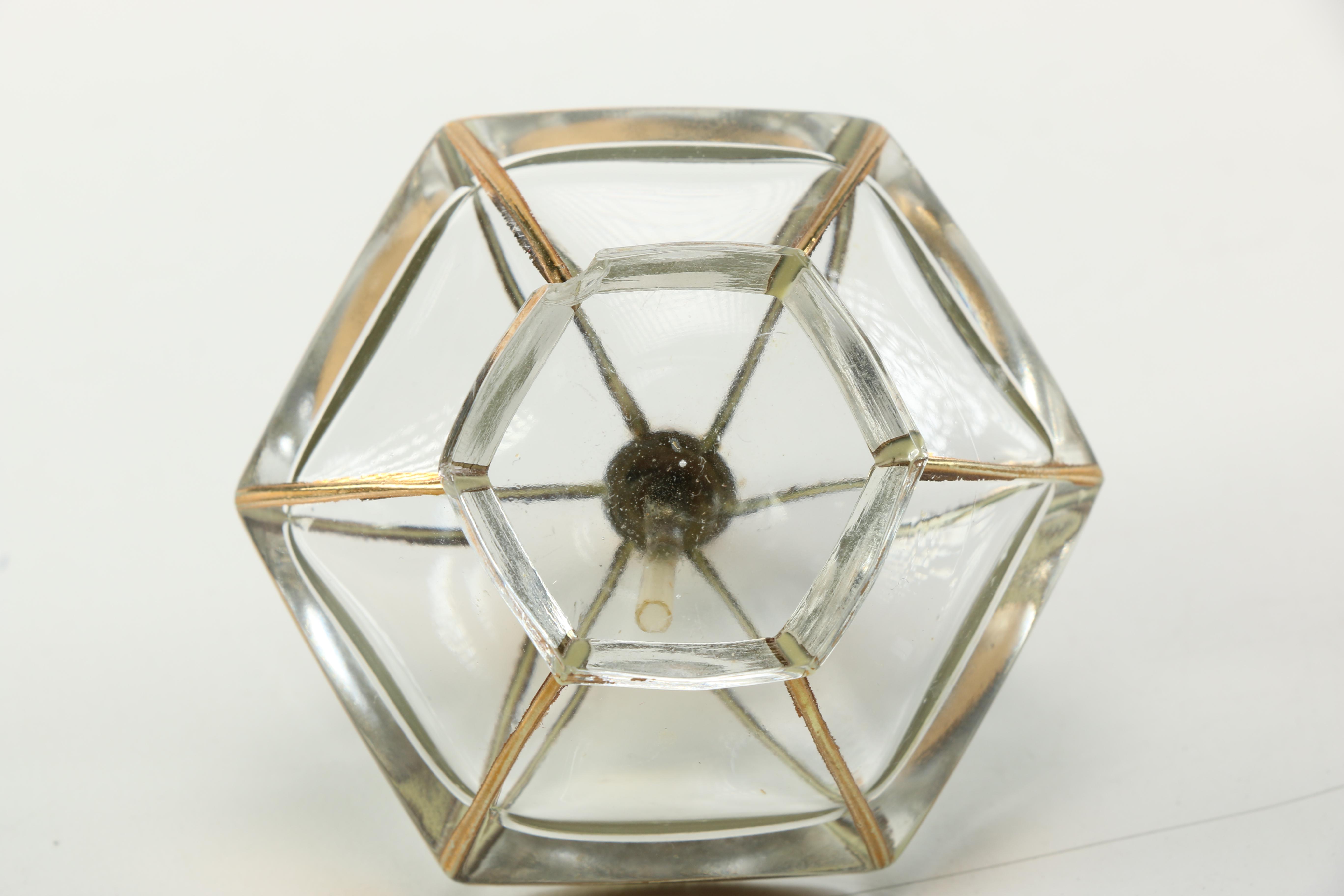 Collection of Blown Glass Perfume Bottles