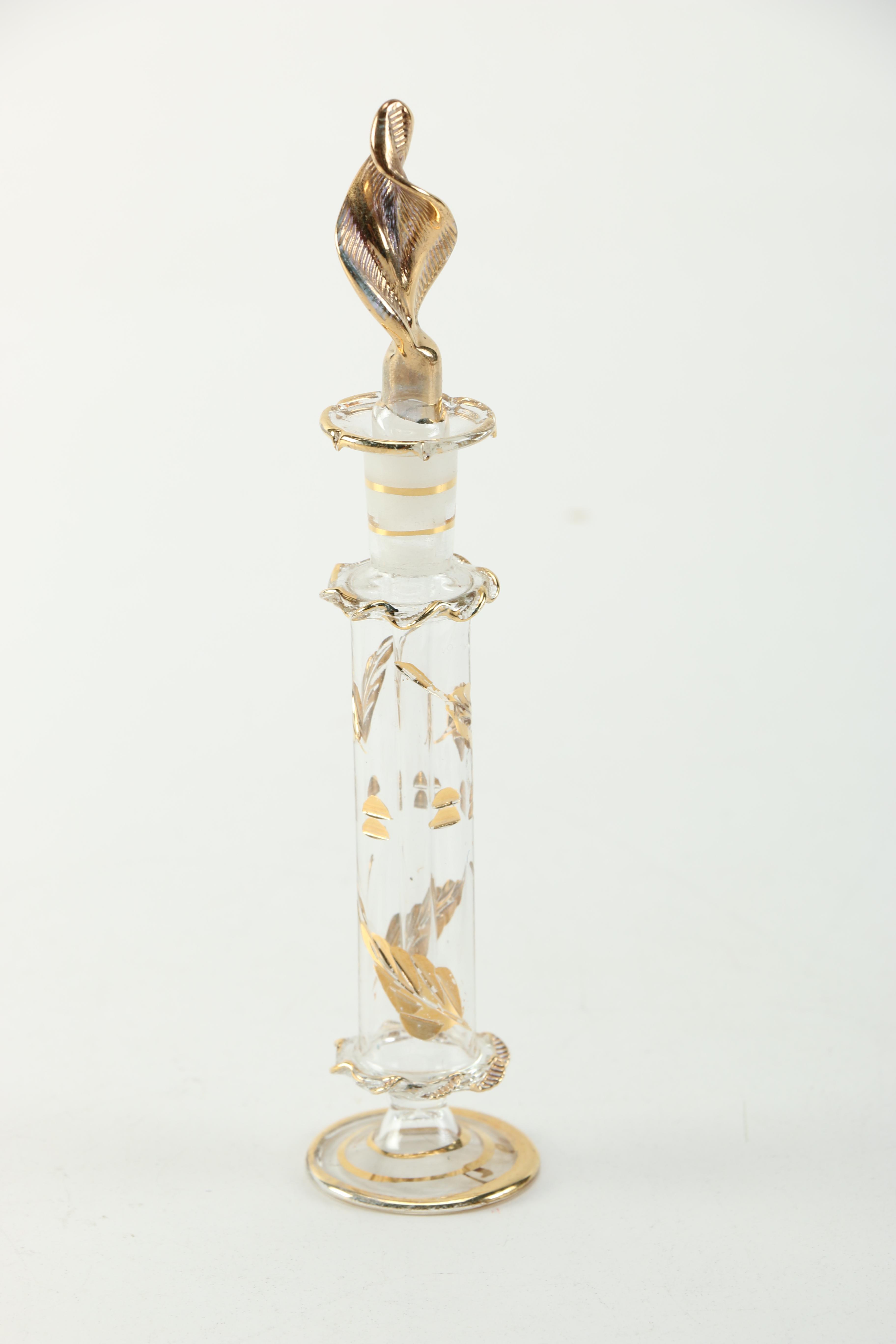 Collection of Blown Glass Perfume Bottles