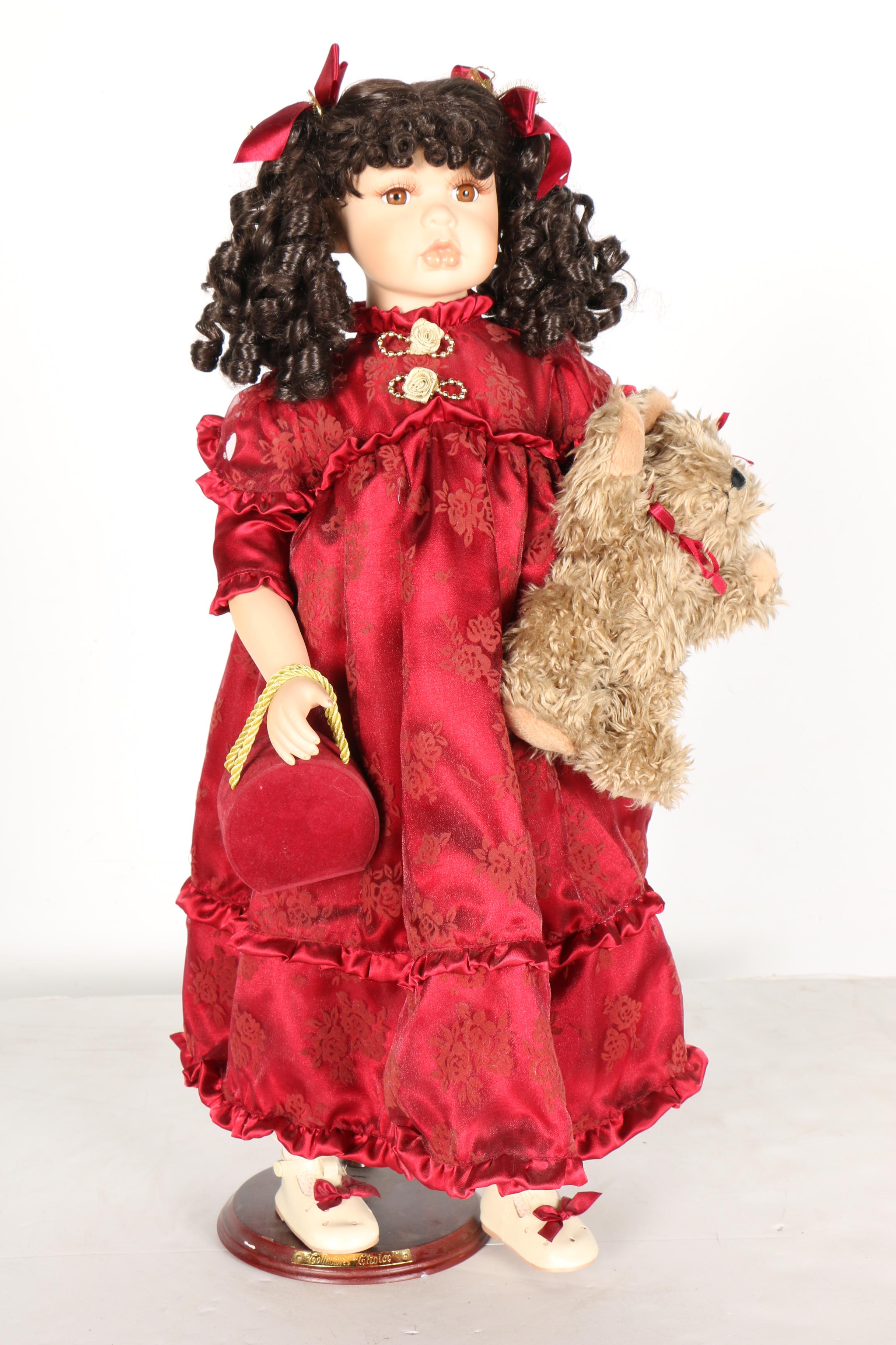A "Collectors Choice" by DanDee Porcelain Doll