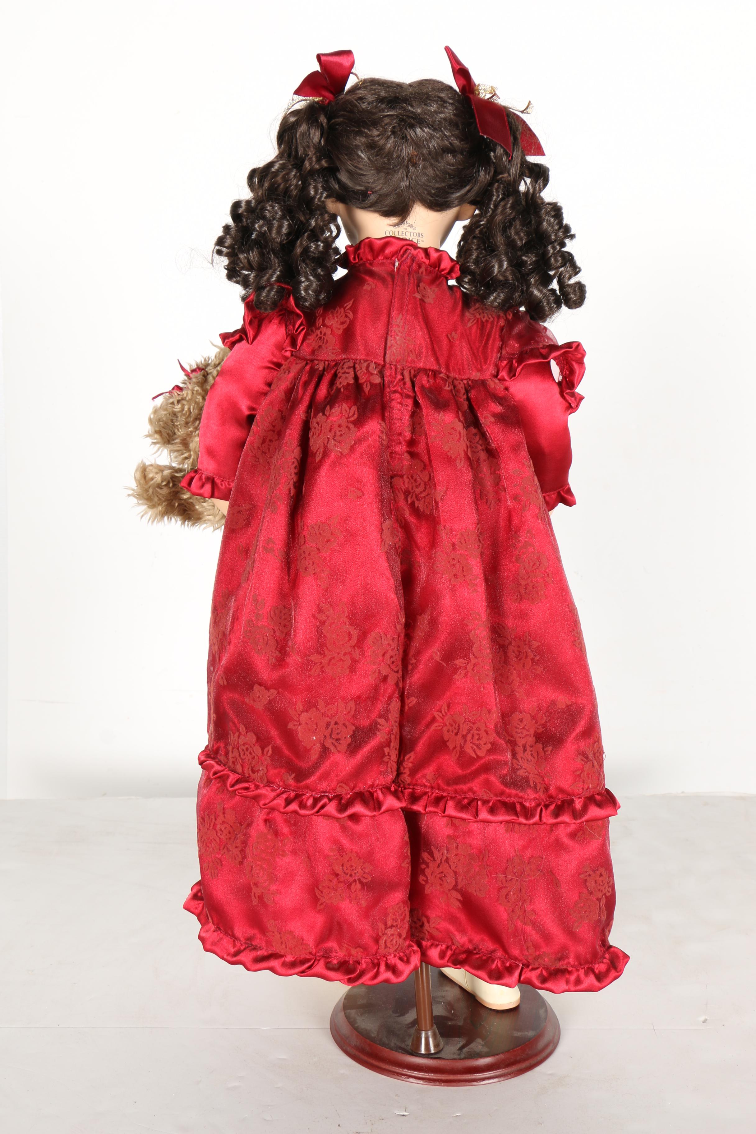 A "Collectors Choice" by DanDee Porcelain Doll