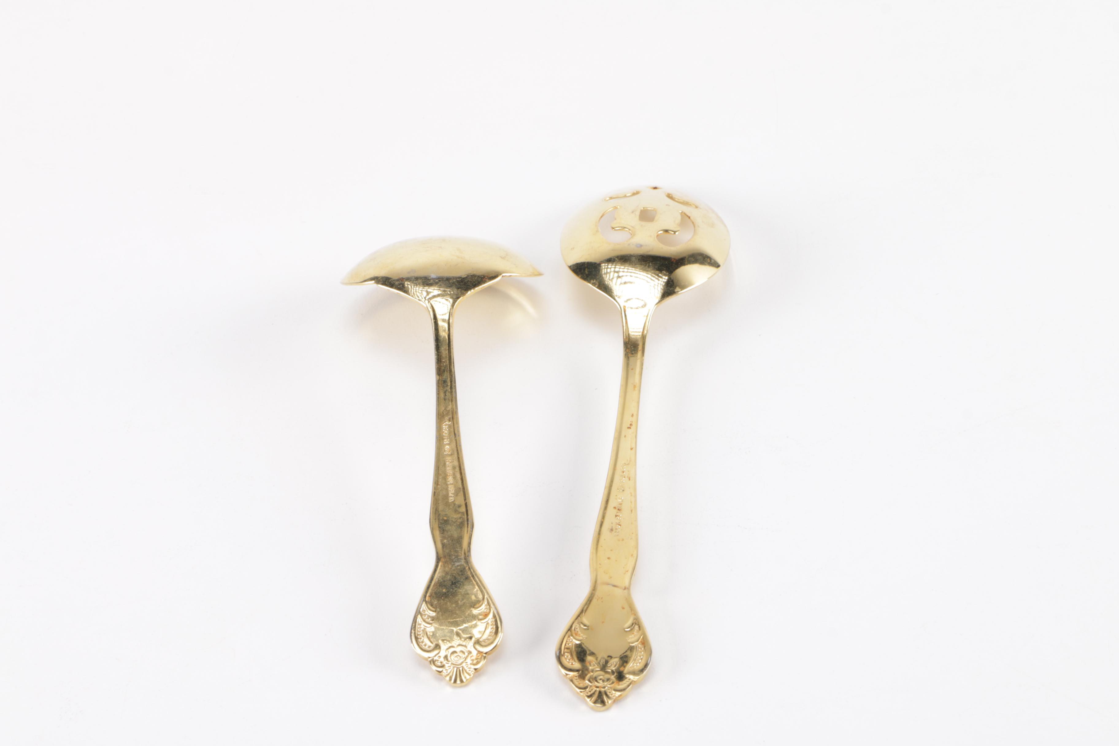 Home Concepts Gold Tone Stainless Steel Flatware Set