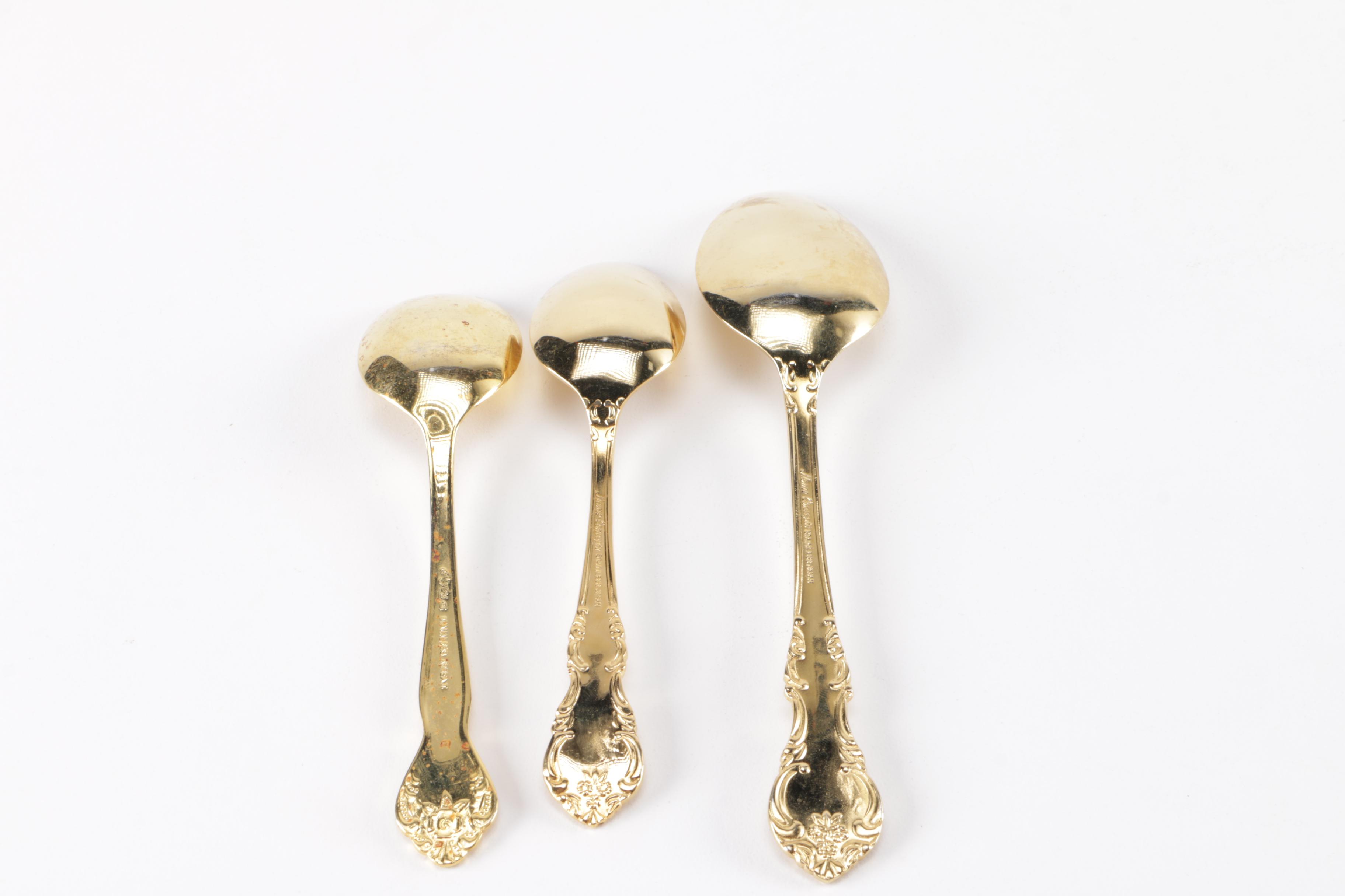 Home Concepts Gold Tone Stainless Steel Flatware Set