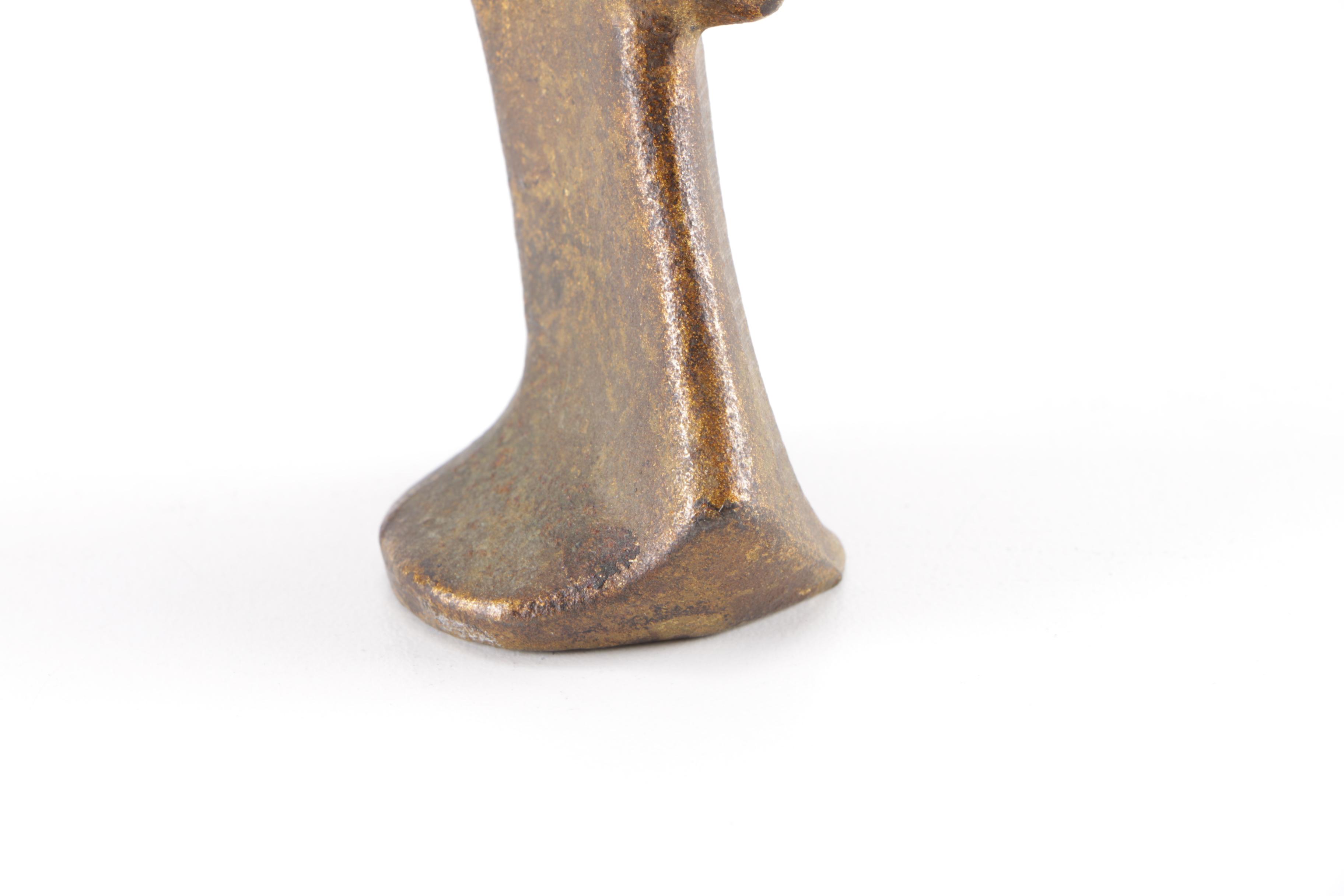 Two Iron Japanese Style Women Figurines