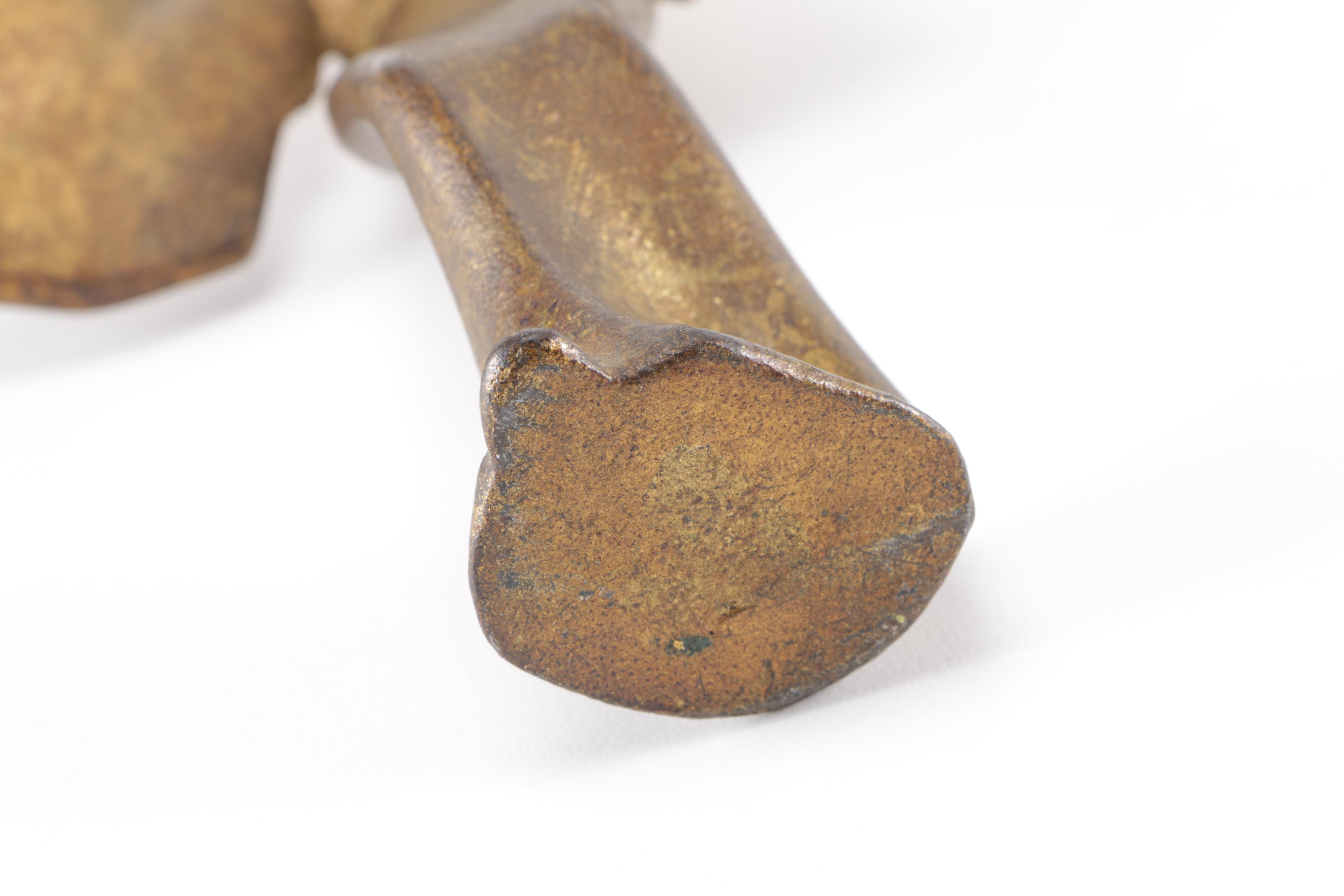 Two Iron Japanese Style Women Figurines