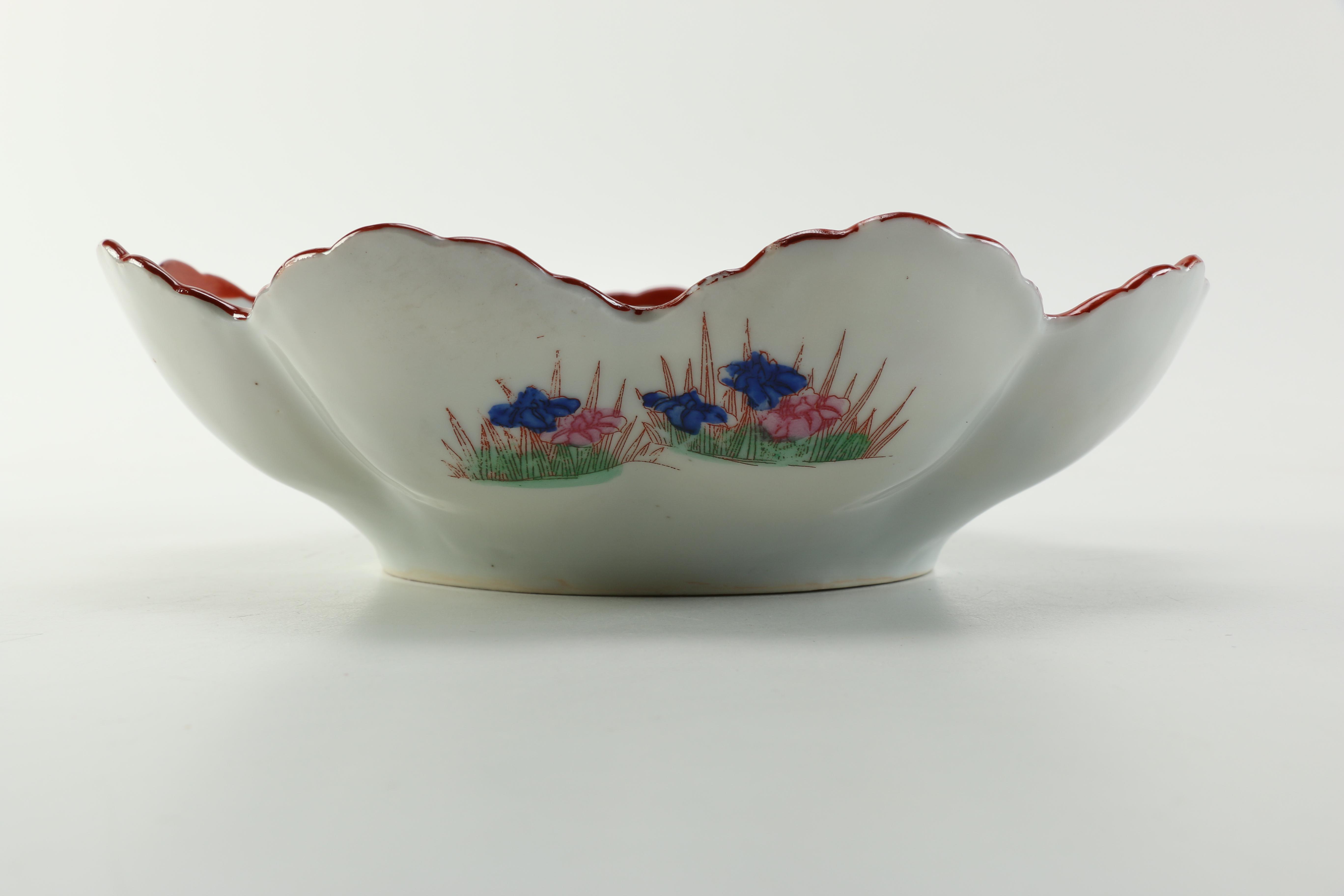 Collection of Hand Painted Japanese Porcelain Tableware