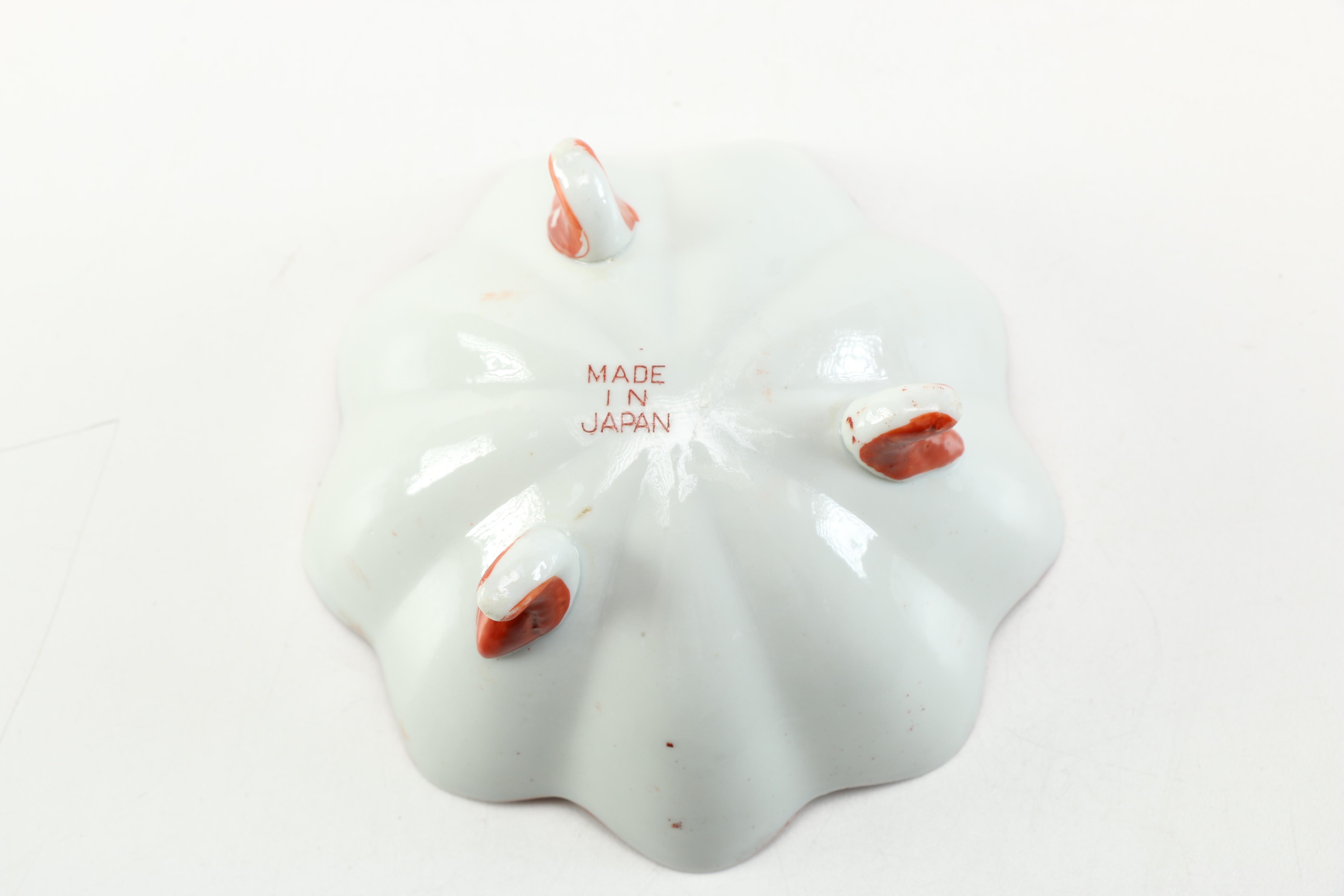 Collection of Hand Painted Japanese Porcelain Tableware