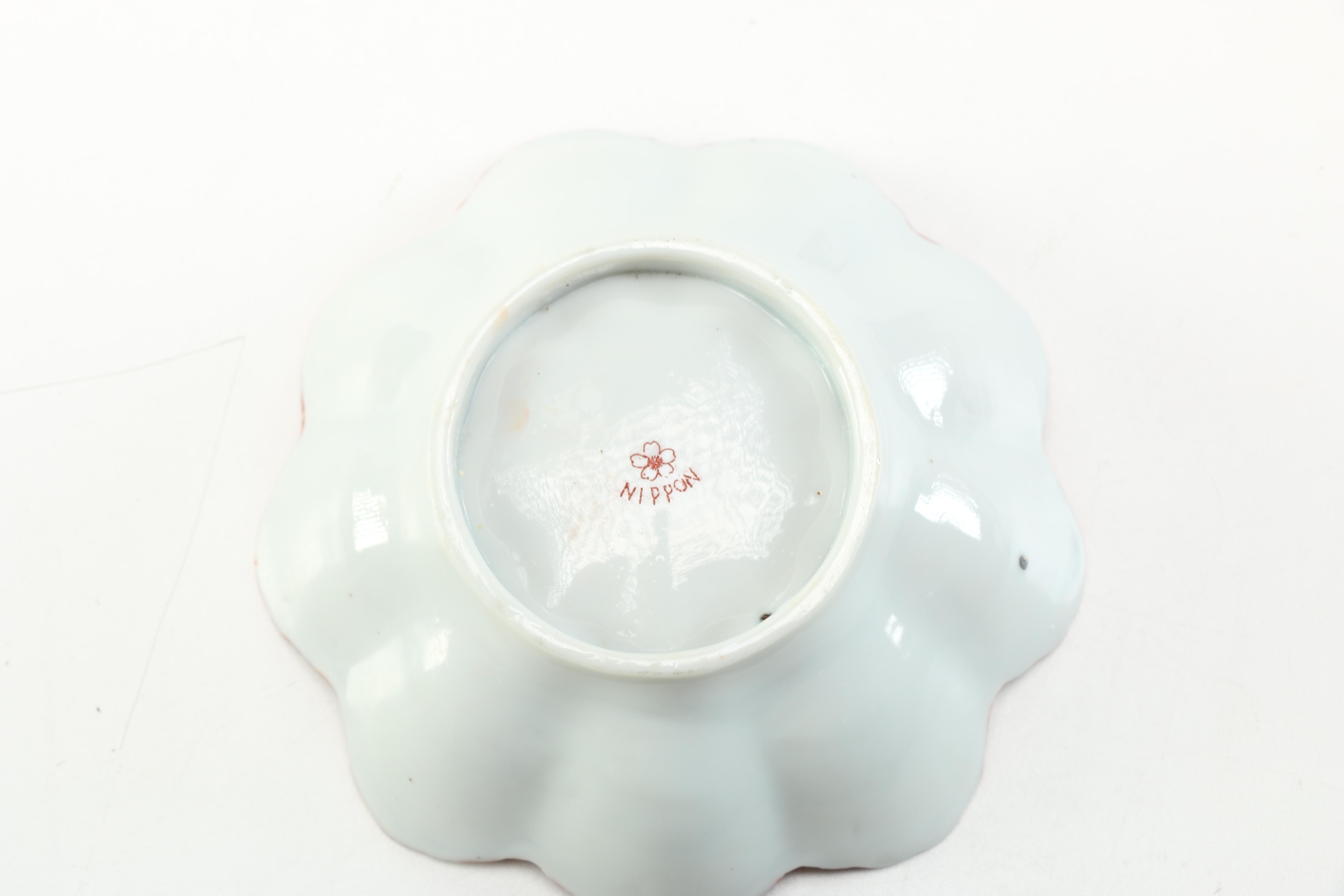 Collection of Hand Painted Japanese Porcelain Tableware