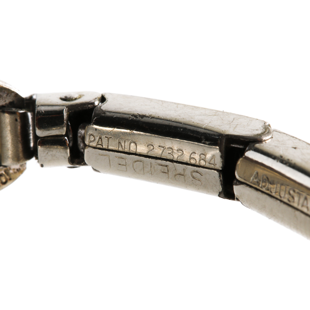 Vintage Hallmark 14K White Gold and Diamond Watch