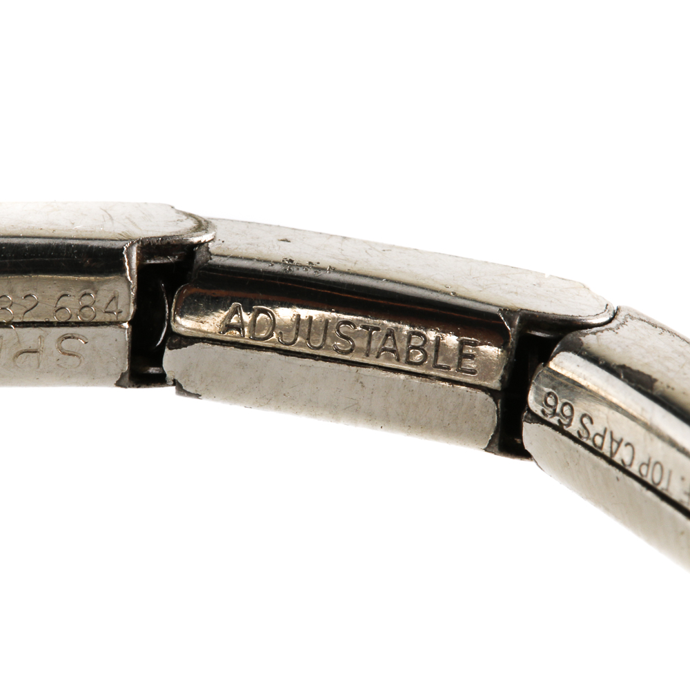 Vintage Hallmark 14K White Gold and Diamond Watch