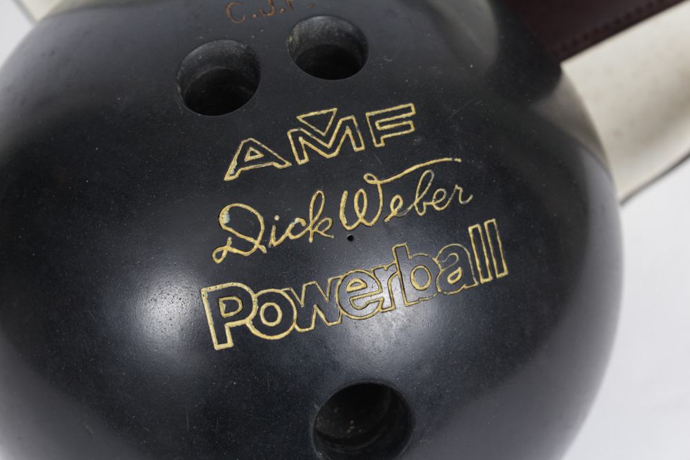 Vintage AMF Dick Weber "Powerall" Bowling Ball