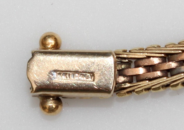 14K Tri-Color Gold Bracelet