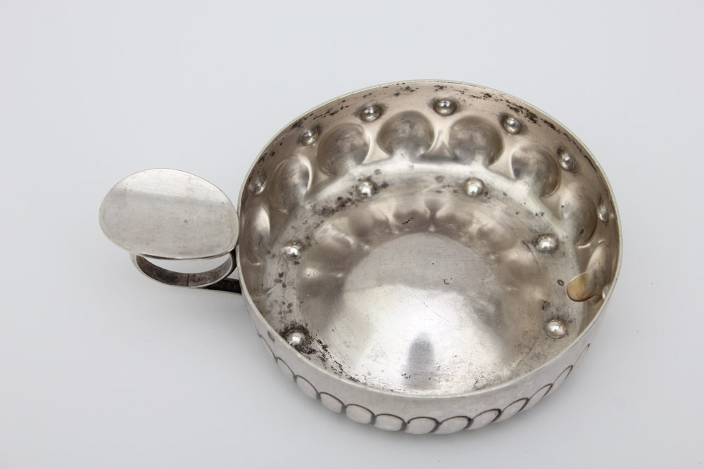 Pairing of Sterling Silver Tastevins Including V. Boivin