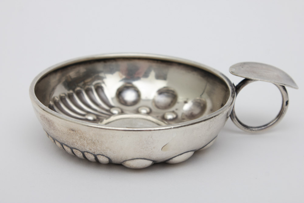 Pairing of Sterling Silver Tastevins Including V. Boivin