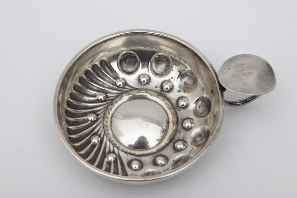 Pairing of Sterling Silver Tastevins Including V. Boivin