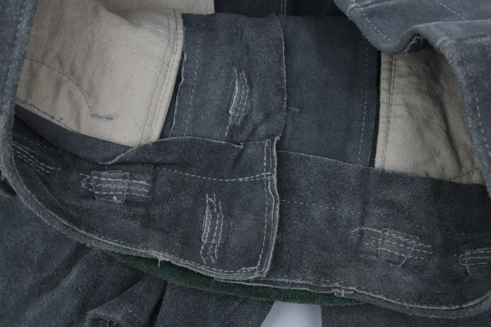 Collection of Custom-Made Suede Lederhosen with Matching Suspenders and Shirts for Clyde's Oktoberfest