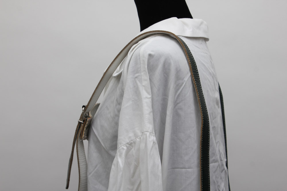 Collection of Custom-Made Suede Lederhosen with Matching Suspenders and Shirts for Clyde's Oktoberfest