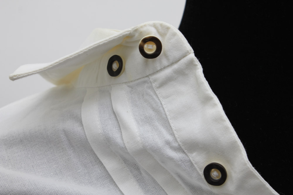 Collection of Custom-Made Suede Lederhosen with Matching Suspenders and Shirts for Clyde's Oktoberfest