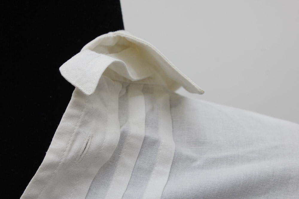 Collection of Custom-Made Suede Lederhosen with Matching Suspenders and Shirts for Clyde's Oktoberfest