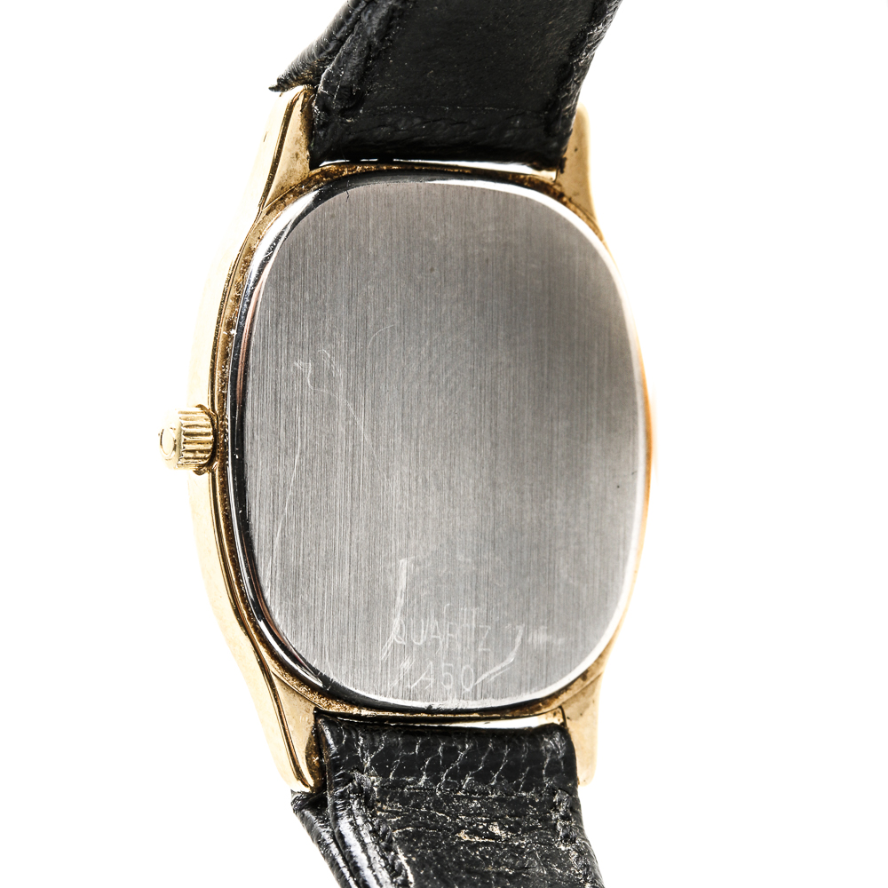 Omega Deville Leather Watch