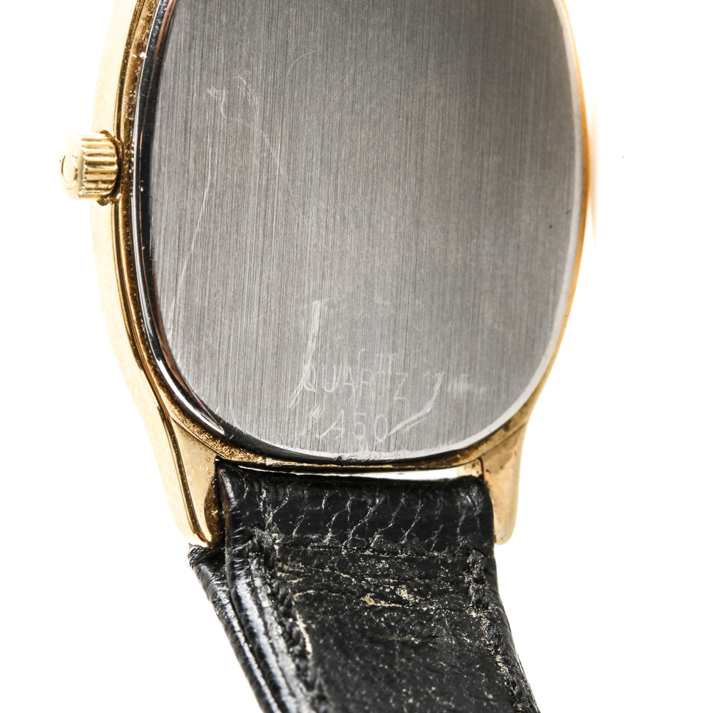 Omega Deville Leather Watch