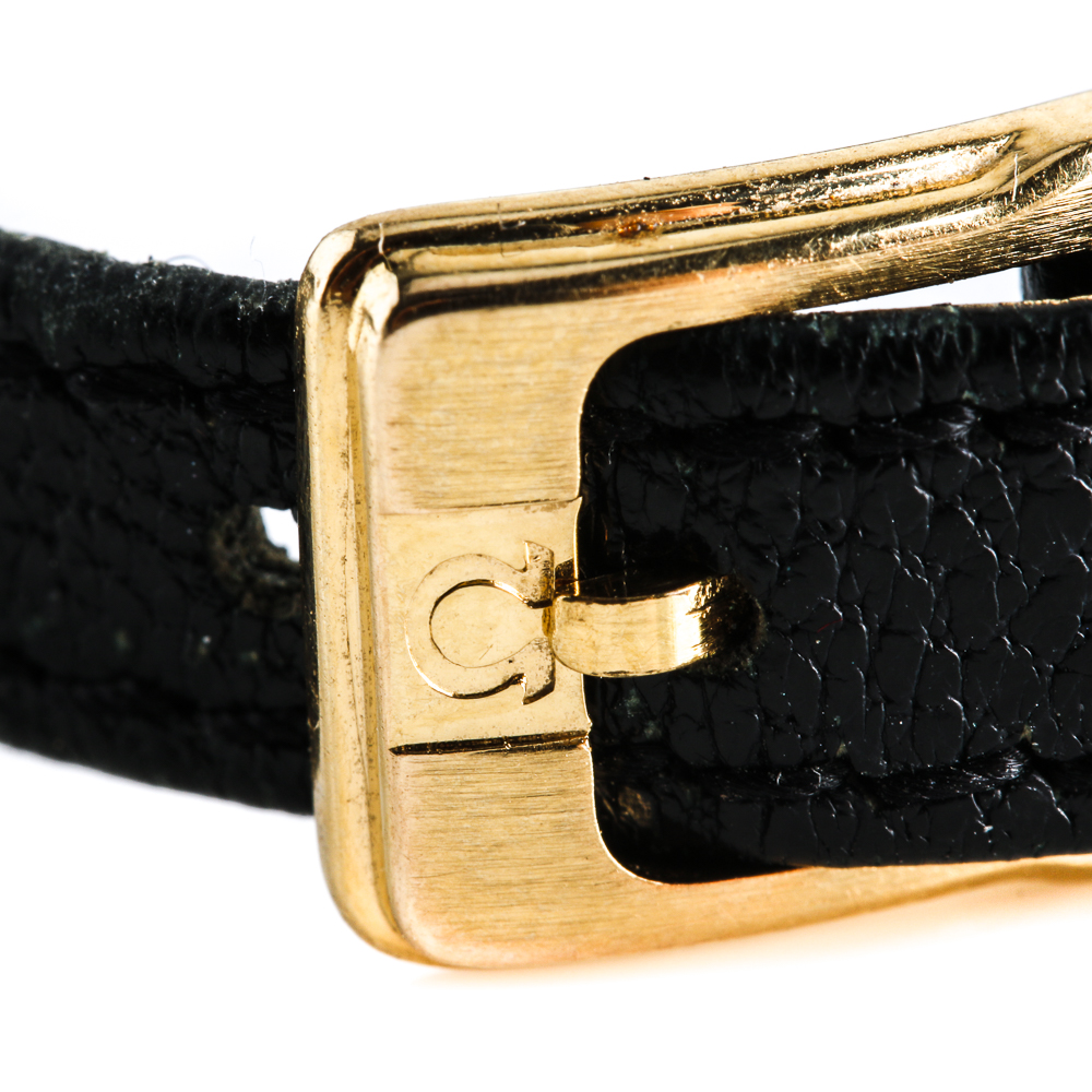 Omega Deville Leather Watch