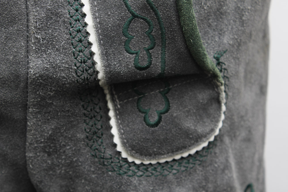 Collection of Suede Lederhosen with Matching Suspenders