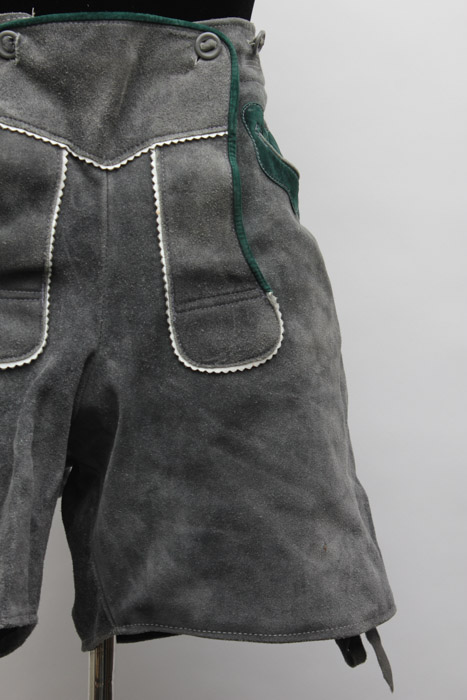 Collection of Suede Lederhosen with Matching Suspenders