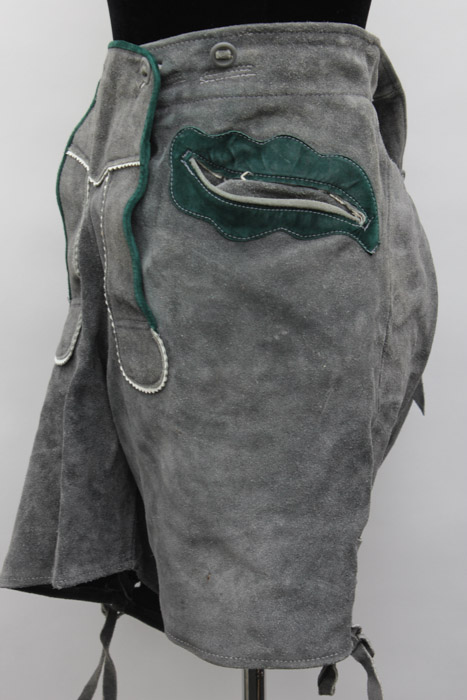 Collection of Suede Lederhosen with Matching Suspenders