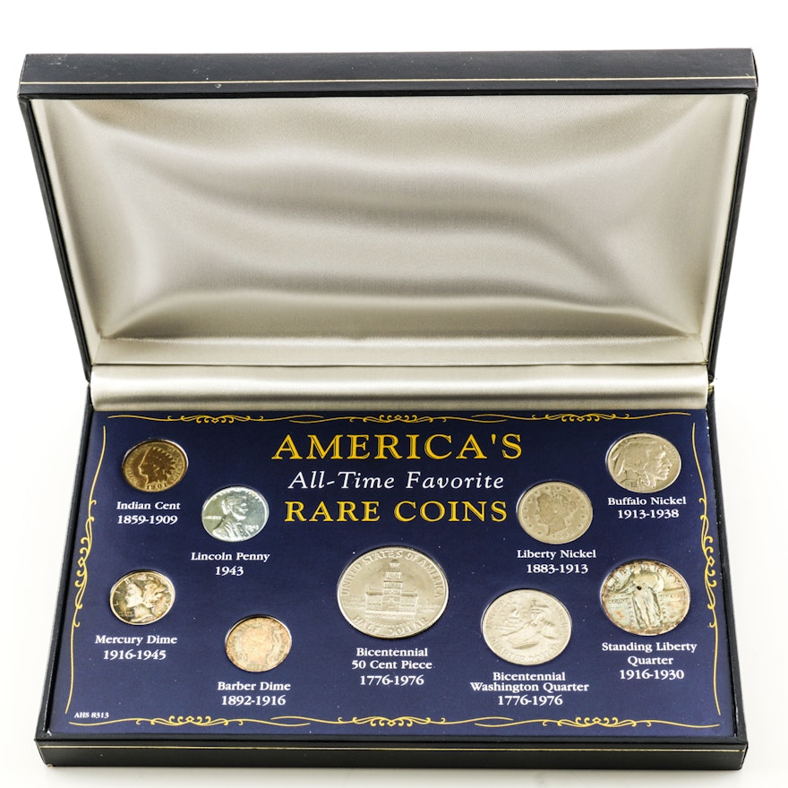 "America's All-Time Favorite Rare Coins" Set