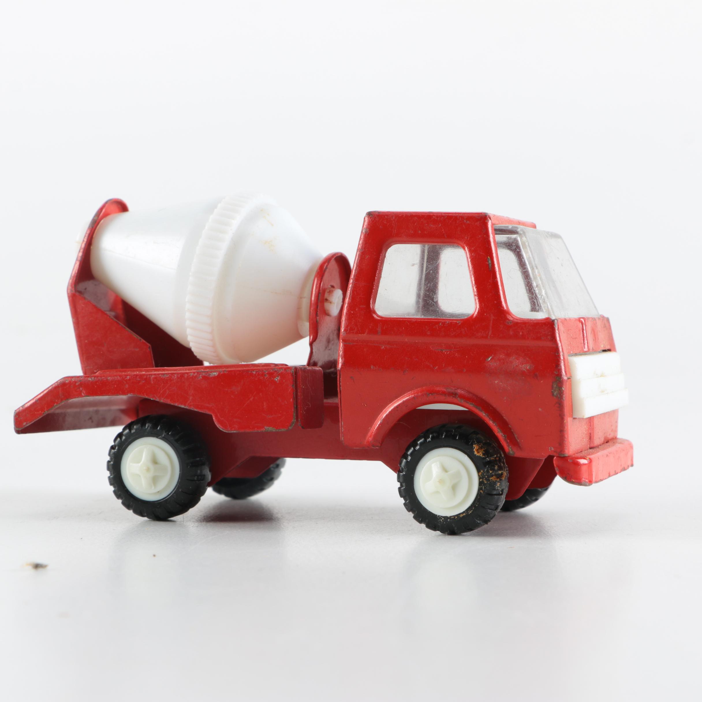 Assorted Vintage Metal Toy Trucks Including Ralstoy and Tonka