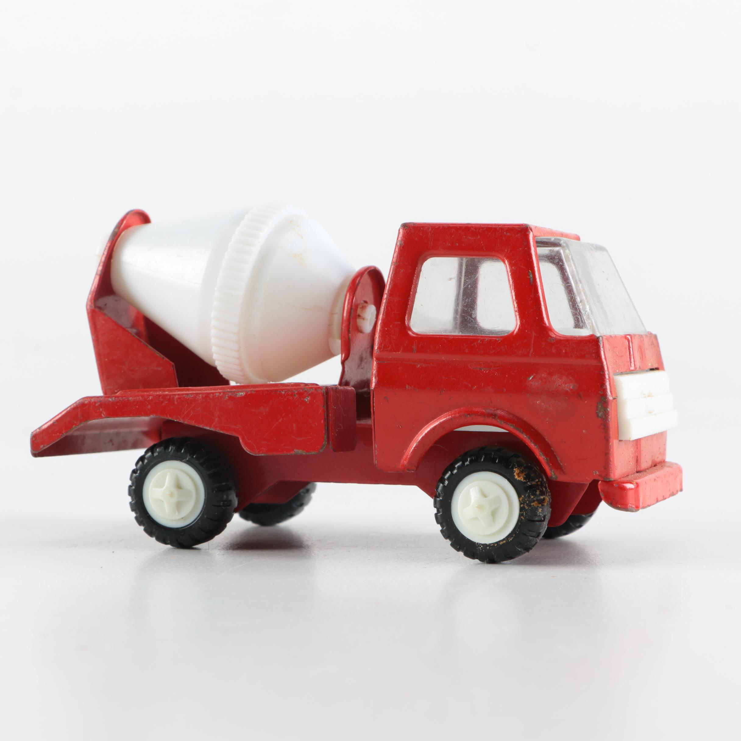 Assorted Vintage Metal Toy Trucks Including Ralstoy and Tonka