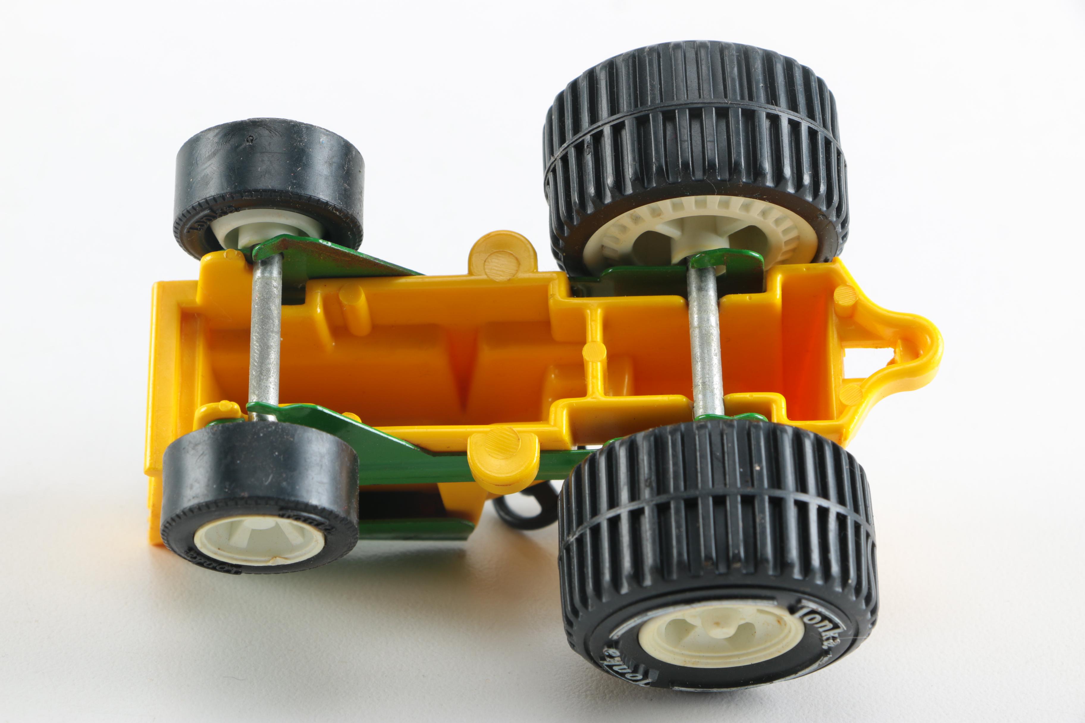 Assorted Vintage Metal Toy Trucks Including Ralstoy and Tonka