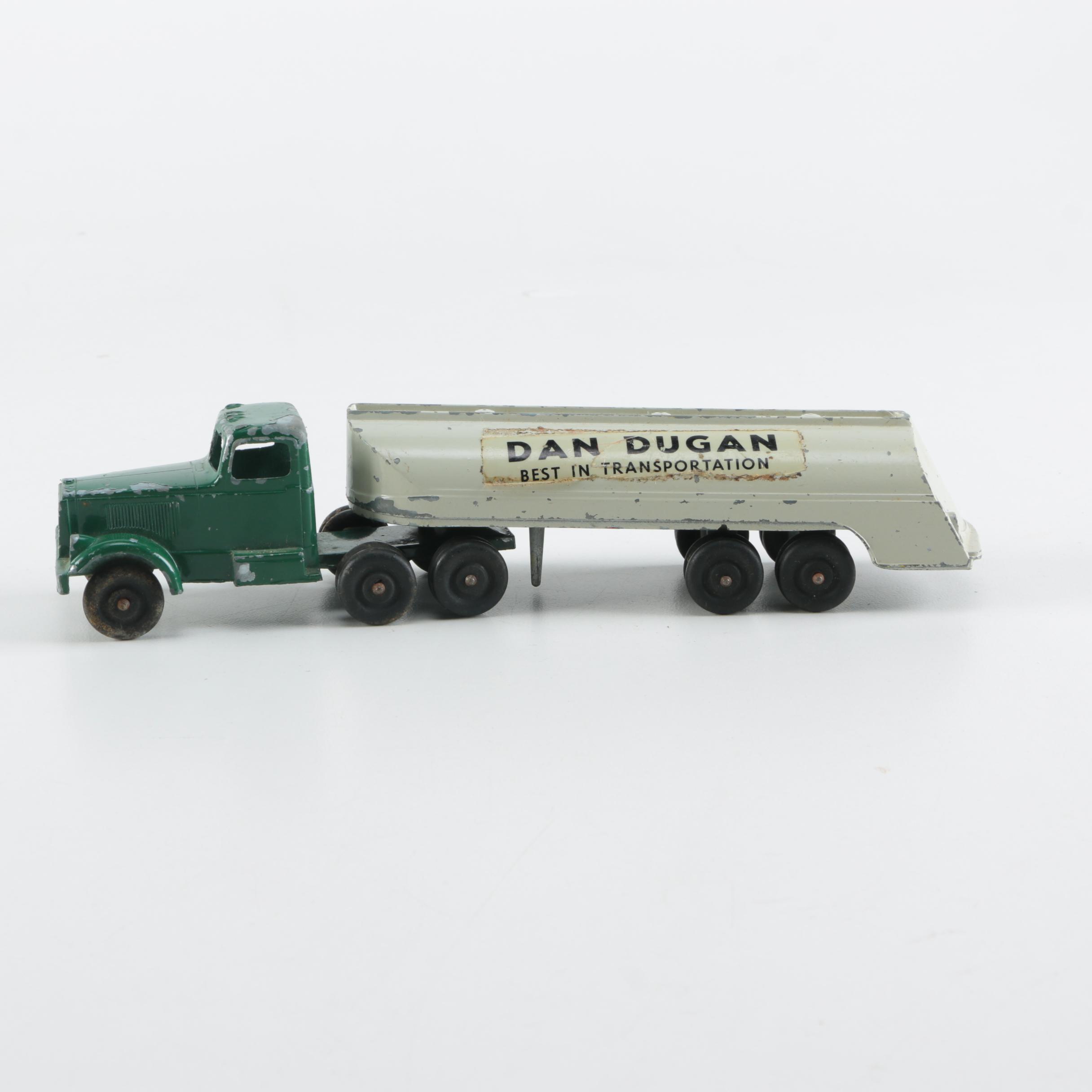 Assorted Vintage Metal Toy Trucks Including Ralstoy and Tonka