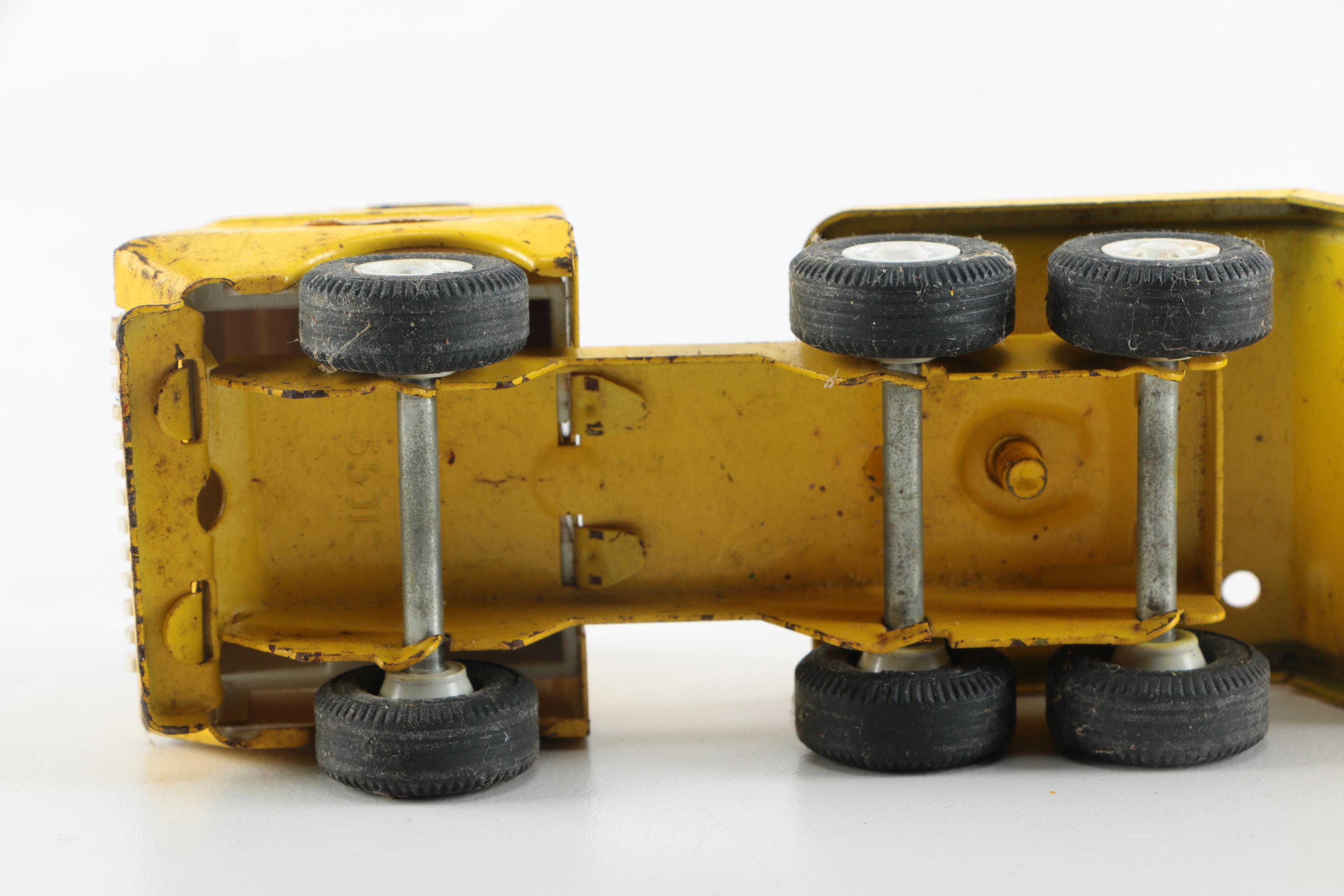 Assorted Vintage Metal Toy Trucks Including Ralstoy and Tonka