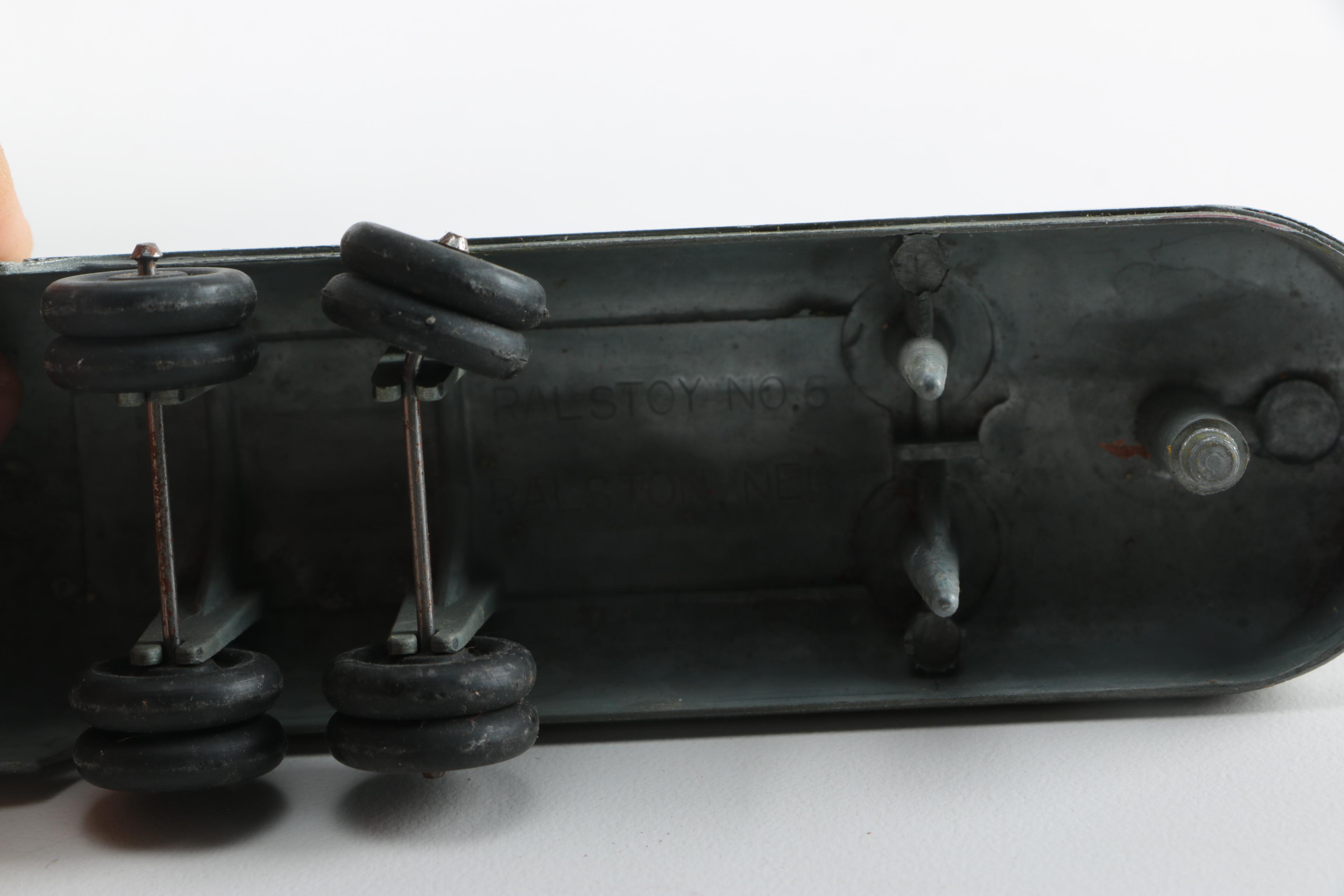 Assorted Vintage Metal Toy Trucks Including Ralstoy and Tonka