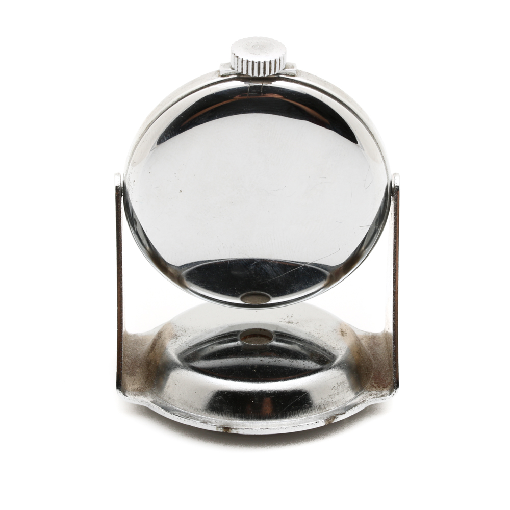 Vintage Westclox Model 90002 Desk Clock With Magnetic Swivel Stand