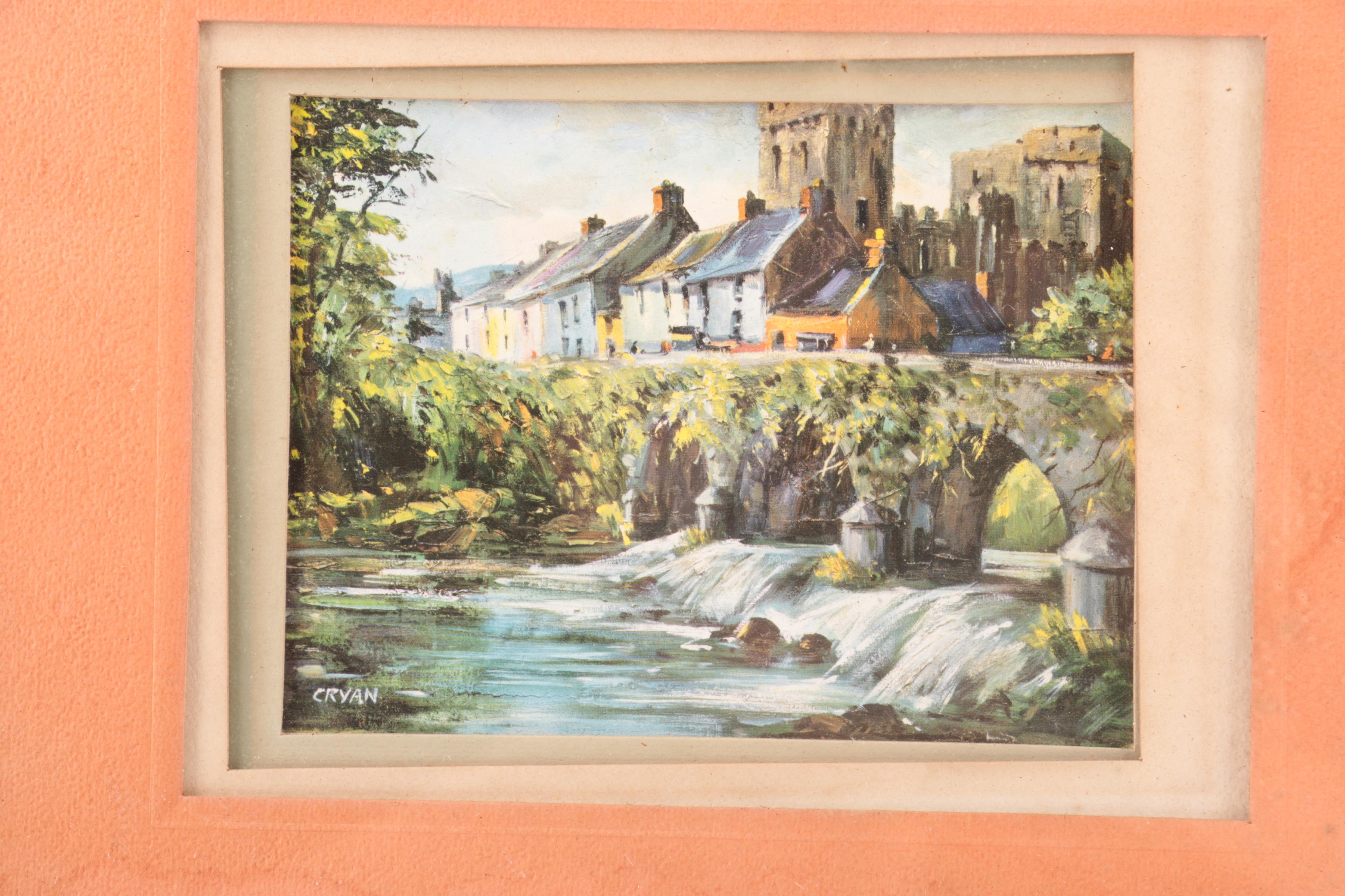 Cryan Offset Lithograph Prints of Irish Landscapes