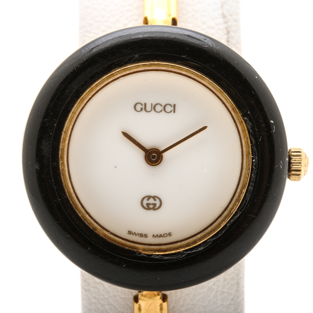 Gucci Gold Tone Bracelet Watch