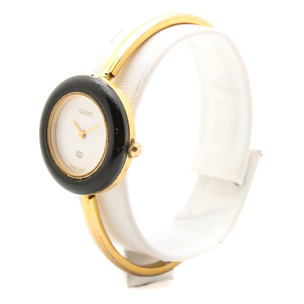 Gucci Gold Tone Bracelet Watch
