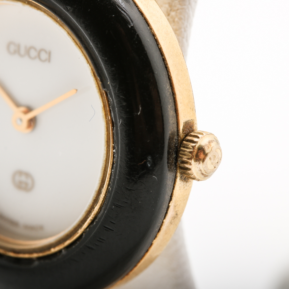 Gucci Gold Tone Bracelet Watch