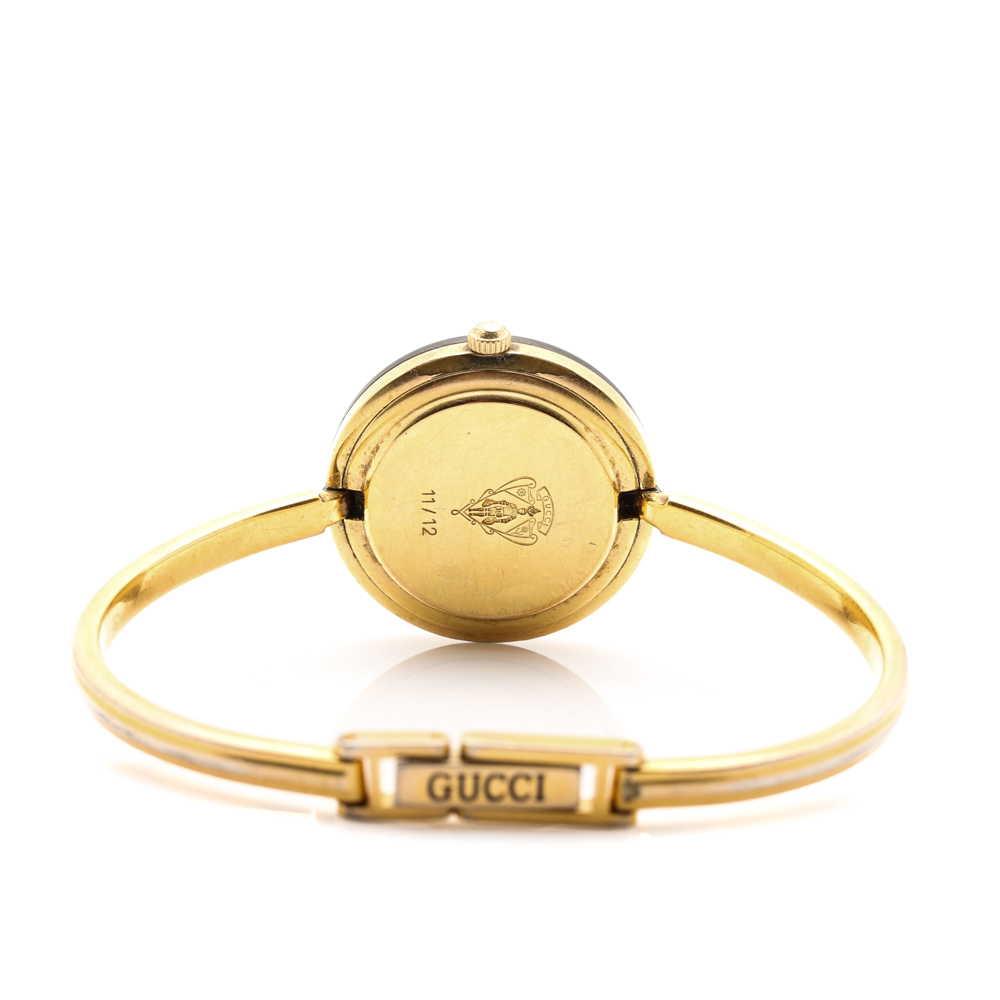 Gucci Gold Tone Bracelet Watch