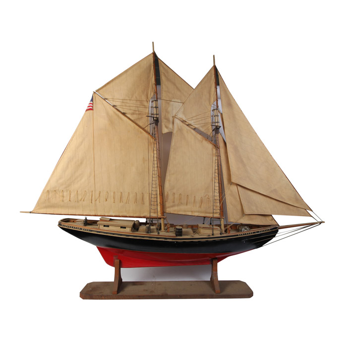 Gertrude L. Thebaud Racing Schooner Model
