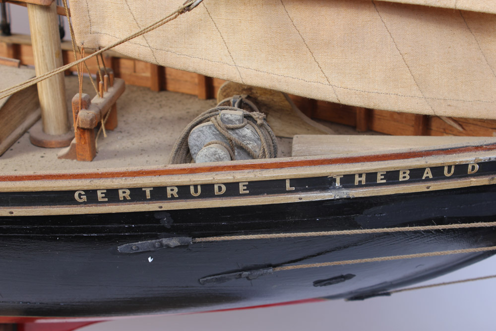 Gertrude L. Thebaud Racing Schooner Model