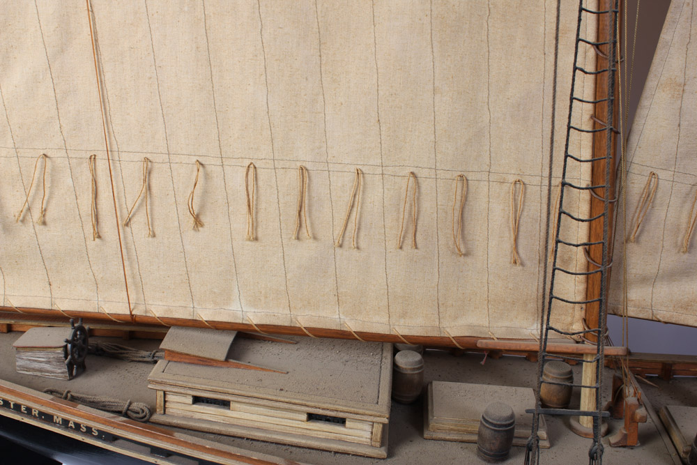 Gertrude L. Thebaud Racing Schooner Model