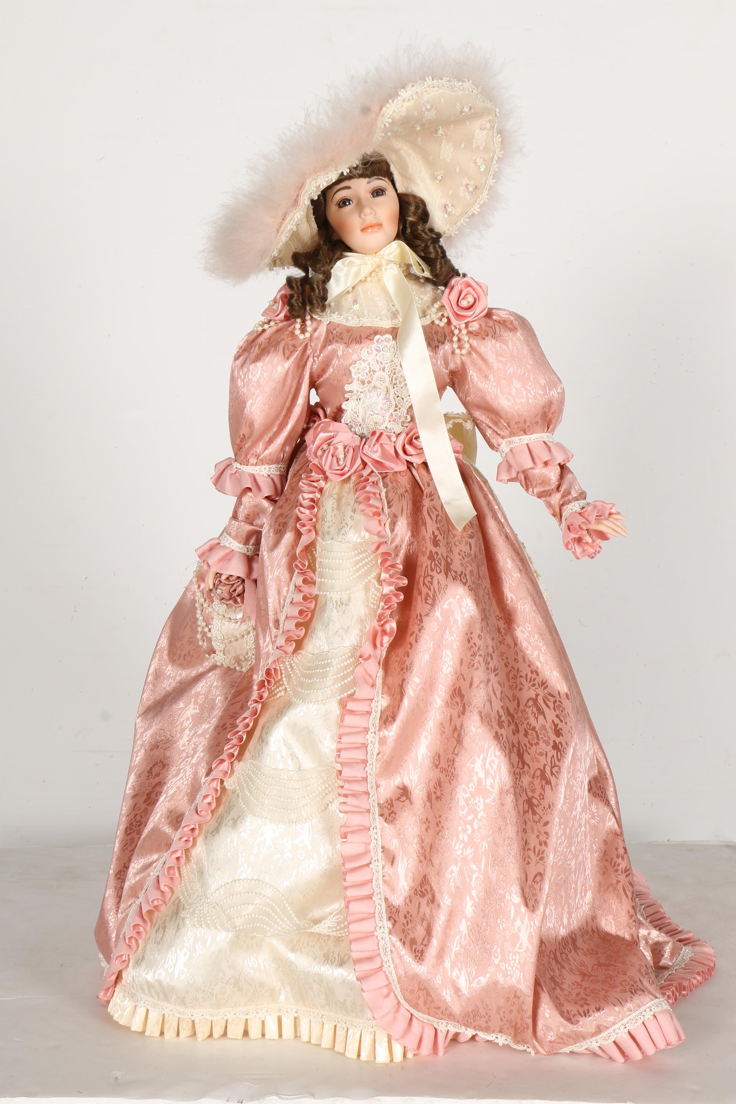 Drew DeRose American Classics Collection "Eva Dawn" Porcelain Doll