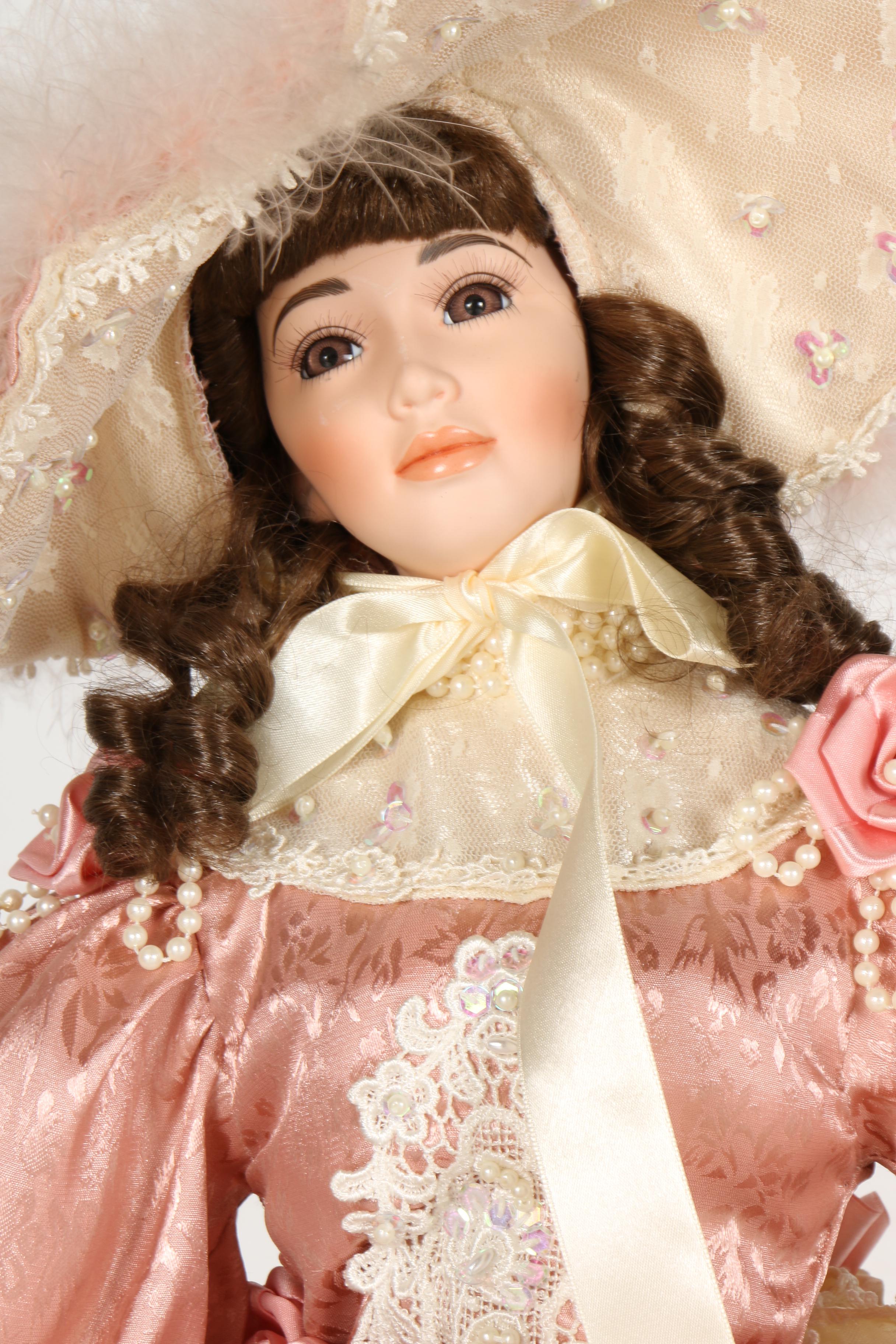 Drew DeRose American Classics Collection "Eva Dawn" Porcelain Doll