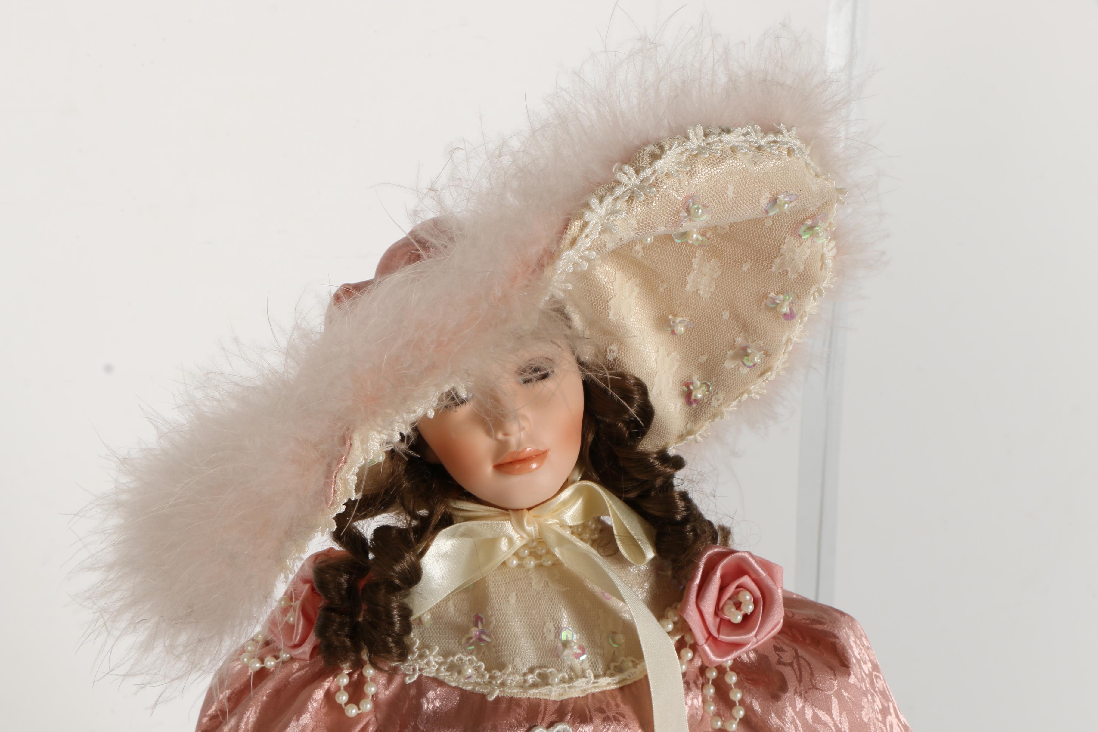 Drew DeRose American Classics Collection "Eva Dawn" Porcelain Doll