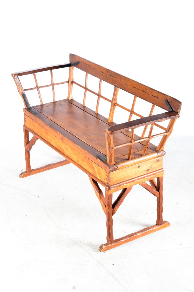 Primitive Pine Bench